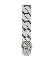 Fermasoldi Gucci Interlocking G in Argento YBF67864600100U - YBF67864600100U